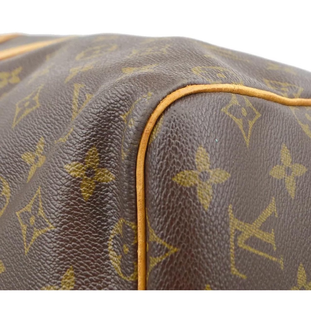 Louis Vuitton Brown Monogram keepall 55 B - Picture 7 of 9